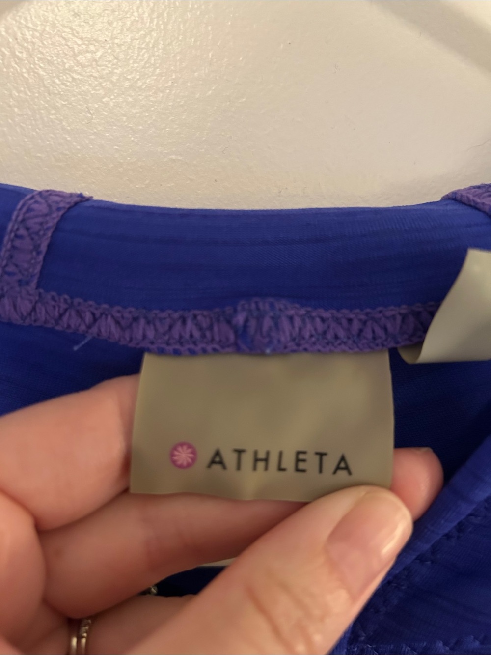 Athleta Royal Blue Athletic Zip Up - Picture 2 of 5